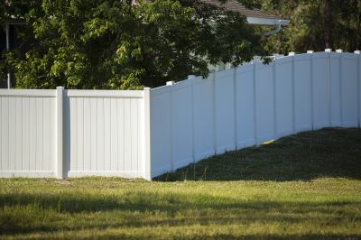 Elegant Vinyl Fence